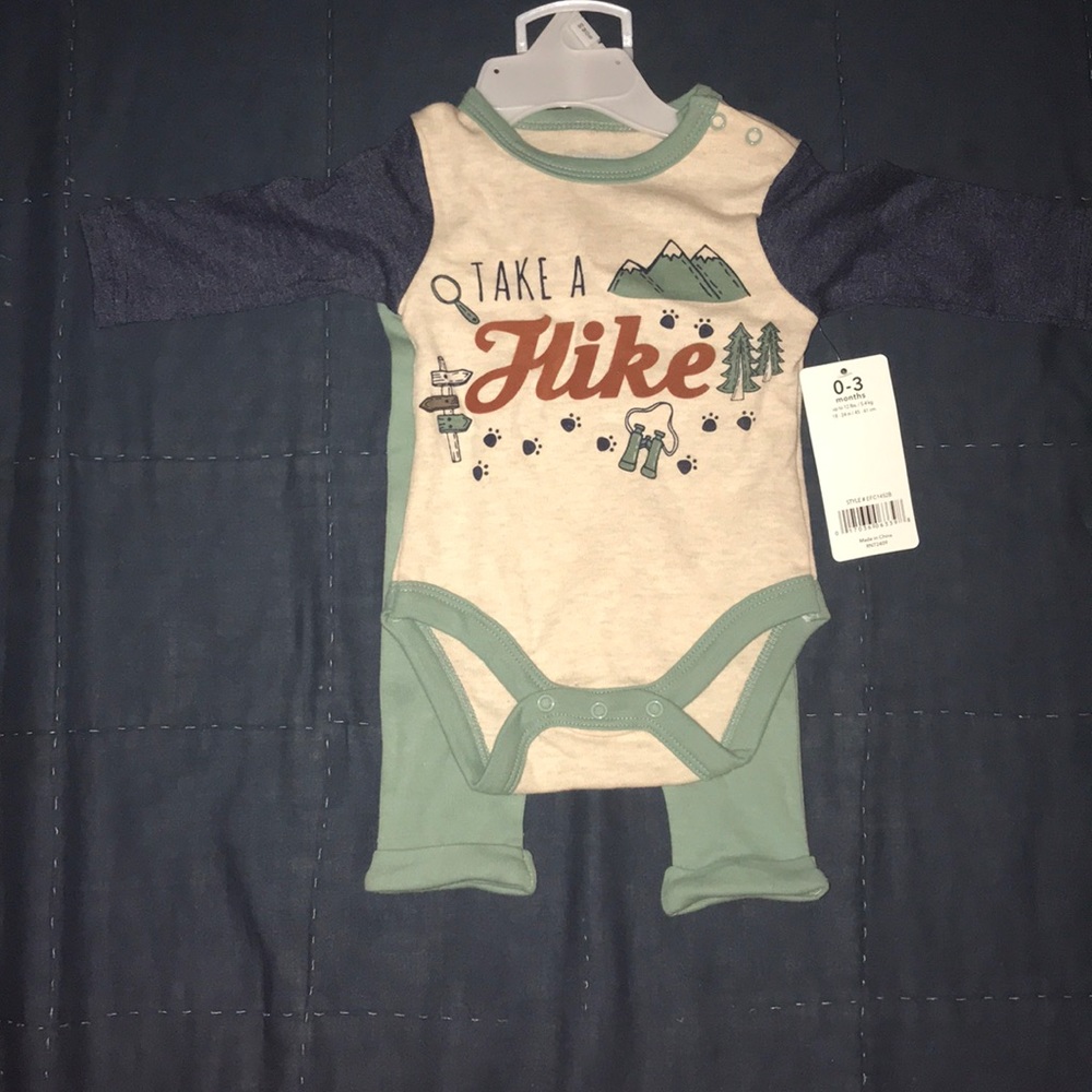 Baby long sleeve shirt and long pants